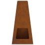 Hoguera 50x35x100 cm de acero envejecido de , Chimeneas - Ref: Foro24-859005, Precio: 93,92 €, Descuento: %