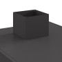 Estufa de Camping con Chimenea Negra 35x50x60 cm Acero de , Utensilios de cocina y vajilla de camping - Ref: Foro24-859840, P...
