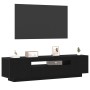 Mueble para TV con luces LED Negro Roble 160x35x40 cm Madera de calidad von , TV-Möbel - Ref: Foro24-861103, Preis: 126,84 €,...