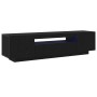 Mueble para TV con luces LED Negro Roble 160x35x40 cm Madera de calidad von , TV-Möbel - Ref: Foro24-861103, Preis: 126,84 €,...