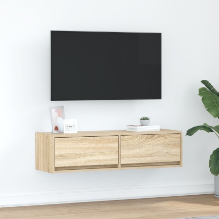 Mueble para TV Roble Sonoma 100x31x25,5 cm Madera elaborada | Foro24.es | Tu tienda online para hogar, jardín y más Foro24.es
