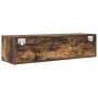 Cabinet de TV  de roble ahumado 100x31x25,5 cm de madera elaborada | Foro24.es | Tu tienda online para hogar, jardín y más Foro24.es