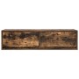 Cabinet de TV  de roble ahumado 100x31x25,5 cm de madera elaborada | Foro24.es | Tu tienda online para hogar, jardín y más Foro24.es
