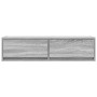 mueble de TV  Gris Sonoma 100x31x25,5 cm Madera elaborada | Foro24.es | Tu tienda online para hogar, jardín y más Foro24.es