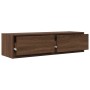 Aparador de TV Marrón Roble 100x31x25,5 cm Madera elaborada von , TV-Möbel - Ref: Foro24-861532, Preis: 77,49 €, Rabatt: %