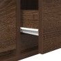Aparador de TV Marrón Roble 100x31x25,5 cm Madera elaborada von , TV-Möbel - Ref: Foro24-861532, Preis: 77,49 €, Rabatt: %