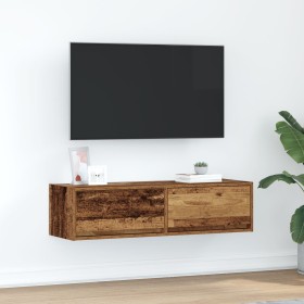Mueble para TV Madera Vieja 100x31x25,5 cm Madera