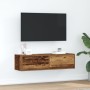 Mueble para TV Madera Vieja 100x31x25,5 cm Madera Elaborada | Foro24.es | Tu tienda online para hogar, jardín y más Foro24.es