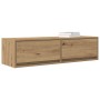 mueble para TV de roble artesano 100x31x25,5 cm de madera elaborada von , TV-Möbel - Ref: Foro24-861534, Preis: 65,42 €, Raba...