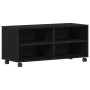 Mueble para Televisor Negro 90x35x35 cm Madera Elaborada de , Muebles TV - Ref: Foro24-861981, Precio: 64,66 €, Descuento: %