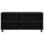 Mueble para Televisor Negro 90x35x35 cm Madera Elaborada de , Muebles TV - Ref: Foro24-861981, Precio: 64,66 €, Descuento: %