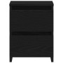 Mesa de Noche con Cajones de Roble Negro 30x30x40 cm de , Mesitas de noche - Ref: Foro24-861988, Precio: 47,15 €, Descuento: %
