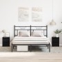 Mesitas de Noche con Cajones 2 pcs Negro Roble 30x30x40 cm de , Mesitas de noche - Ref: Foro24-861989, Precio: 81,08 €, Descu...