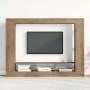 Cabinet de TV Wall-Mounted de en Roble Artesanal 152x22x113 cm von , TV-Möbel - Ref: Foro24-861998, Preis: 97,73 €, Rabatt: %