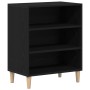 Sideboard Negro Roble 57x35x70 cm Madera Compuesta de , Aparadores - Ref: Foro24-862043, Precio: 65,72 €, Descuento: %