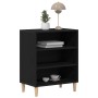 Sideboard Negro Roble 57x35x70 cm Madera Compuesta de , Aparadores - Ref: Foro24-862043, Precio: 65,72 €, Descuento: %