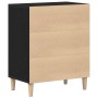 Sideboard Negro Roble 57x35x70 cm Madera Compuesta de , Aparadores - Ref: Foro24-862043, Precio: 65,72 €, Descuento: %