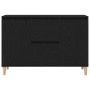 Aparador Negro de Roble 101x35x60 cm en Madera Ingenierizada de , Aparadores - Ref: Foro24-862044, Precio: 114,54 €, Descuent...