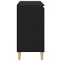 Aparador Negro de Roble 101x35x60 cm en Madera Ingenierizada de , Aparadores - Ref: Foro24-862044, Precio: 114,54 €, Descuent...