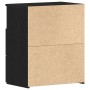 Mesita de Noche Negra de Roble 50x32x60cm de de , Mesitas de noche - Ref: Foro24-862051, Precio: 68,76 €, Descuento: %