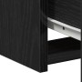 Mesita de Noche Negra de Roble 50x32x60cm de de , Mesitas de noche - Ref: Foro24-862051, Precio: 68,76 €, Descuento: %