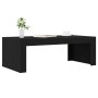 Mesa de Café Negro Roble 102x50x35 cm Madera Elaborada by , Coffee table - Ref: Foro24-862072, Price: 50,99 €, Discount: %