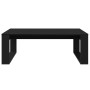 Mesa de café Negro Roble 100x100x35 cm Madera by , Coffee table - Ref: Foro24-862073, Price: 73,30 €, Discount: %