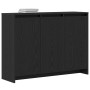 Sideboard Negro Roble 102x33x75 cm Madera Elaborada de , Aparadores - Ref: Foro24-862084, Precio: 111,47 €, Descuento: %