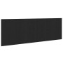 Cabecero de pared de roble negro 240x1.5x80 cm hecho de madera elaborada von , Kopf- und Fußteile - Ref: Foro24-862085, Preis...
