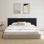 Cabecero de pared de roble negro 240x1.5x80 cm hecho de madera elaborada von , Kopf- und Fußteile - Ref: Foro24-862085, Preis...