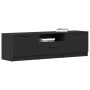 Gabinete para TV - Roble Negro - 140x35x40 cm - Hecho de Madera Ingieniería von , TV-Möbel - Ref: Foro24-862088, Preis: 107,6...
