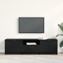 Gabinete para TV - Roble Negro - 140x35x40 cm - Hecho de Madera Ingieniería von , TV-Möbel - Ref: Foro24-862088, Preis: 107,6...