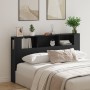 Cabecero de en roble negro - 180x18.5x102.5 cm von , Kopf- und Fußteile - Ref: Foro24-862089, Preis: 100,54 €, Rabatt: -5%%