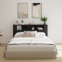 Cabecero de en roble negro - 180x18.5x102.5 cm von , Kopf- und Fußteile - Ref: Foro24-862089, Preis: 100,54 €, Rabatt: -5%%