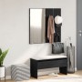 Conjunto de Muebles para Pasillo en Madera Ingenierizada de Roble Negro von , Bänke für Hallen und Lager - Ref: Foro24-862107...