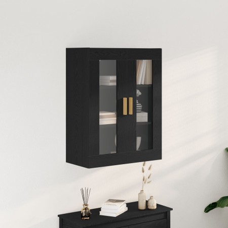 Armario de pared de roble negro - 69.5x34x90 cm de , Aparadores - Ref: Foro24-862110, Precio: 106,83 €, Descuento: %