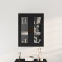 Armario de pared de roble negro - 69.5x34x90 cm de , Aparadores - Ref: Foro24-862110, Precio: 106,83 €, Descuento: %