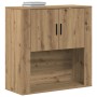 Gabinete de Pared Roble Artesanal 80x33x80 cm Madera de Ingeniería von , Schränke und Lagerung - Ref: Foro24-862115, Preis: 7...