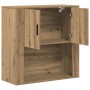 Gabinete de Pared Roble Artesanal 80x33x80 cm Madera de Ingeniería von , Schränke und Lagerung - Ref: Foro24-862115, Preis: 7...