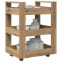 Carro de cocina Roble Artisan 60x45x80 cm Madera de ingeniería von , Küchen- und Speisewagen - Ref: Foro24-862118, Preis: 72,...