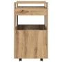 Carro de Cocina Roble Artisan 60x45x80 cm Madera Elaborada von , Küchen- und Speisewagen - Ref: Foro24-862121, Preis: 85,39 €...