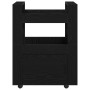 Carro de Cocina  Roble Negro 60x45x80 cm Madera elaborada | Foro24.es | Tu tienda online para hogar, jardín y más Foro24.es