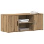 Mueble de TV  de roble artesanal 100x35x40 cm de madera engineered | Foro24.es | Tu tienda online para hogar, jardín y más Foro24.es