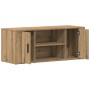Mueble de TV  de roble artesanal 100x35x40 cm de madera engineered | Foro24.es | Tu tienda online para hogar, jardín y más Foro24.es