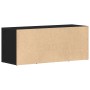 Cabinet de TV Negro Roble 100x35x40 cm Madera Fabricada von , TV-Möbel - Ref: Foro24-862125, Preis: 78,26 €, Rabatt: -5%%