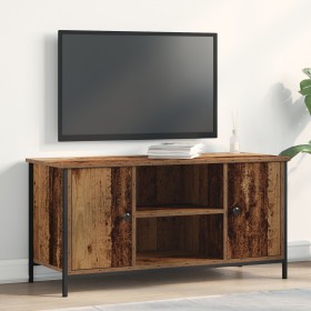 Cabinet de TV Madera Vieja 100x40x50 cm Madera Ingenierada y Acero von , TV-Möbel - Ref: Foro24-862139, Preis: 80,01 €, Rabat...