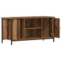 Cabinet de TV Madera Vieja 100x40x50 cm Madera Ingenierada y Acero von , TV-Möbel - Ref: Foro24-862139, Preis: 80,01 €, Rabat...