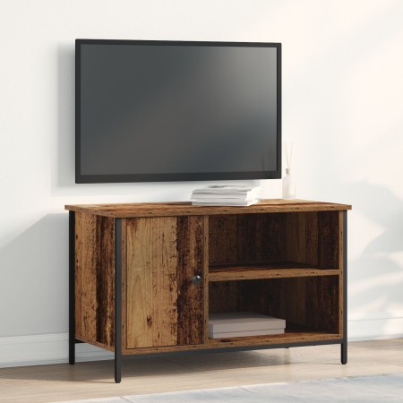 Cabinet de TV Madera Vieja 80x40x50 cm Madera Ingenierizada y Acero von , TV-Möbel - Ref: Foro24-862142, Preis: 68,12 €, Raba...