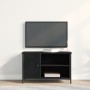 Aparador de TV Negro Roble 80x40x50 cm Madera Ingeniada y Acero von , TV-Möbel - Ref: Foro24-862144, Preis: 64,87 €, Rabatt: %