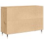 Sideboard con puertas y cajones de roble artesanal 101,5x35x70 cm de , Aparadores - Ref: Foro24-862146, Precio: 117,15 €, Des...